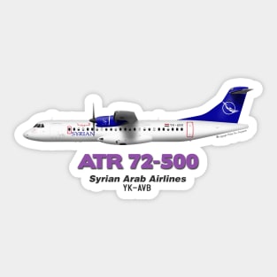 Avions de Transport Régional 72-500 - Syrian Arab Airlines Sticker